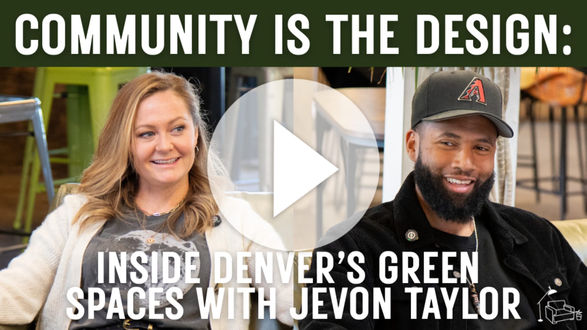 Seated podcast Green Spaces episode image