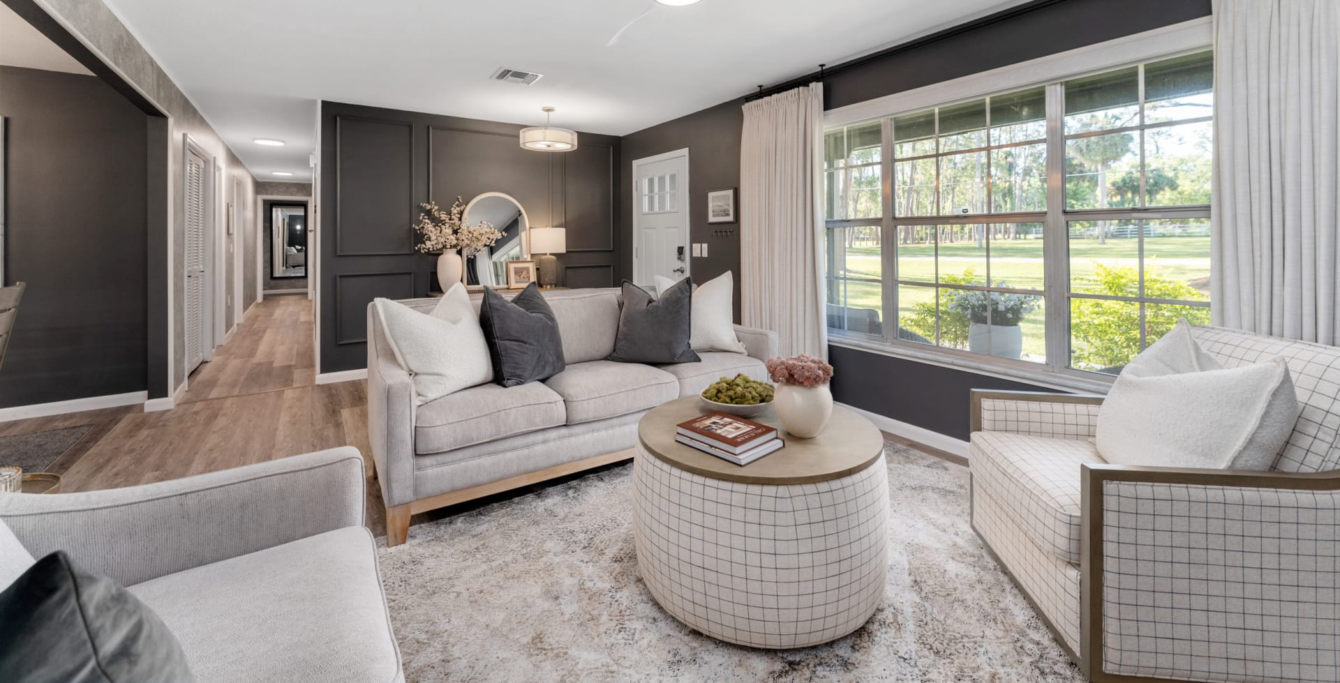 Delray Sofa in Kelli Bateman's Airbnb
