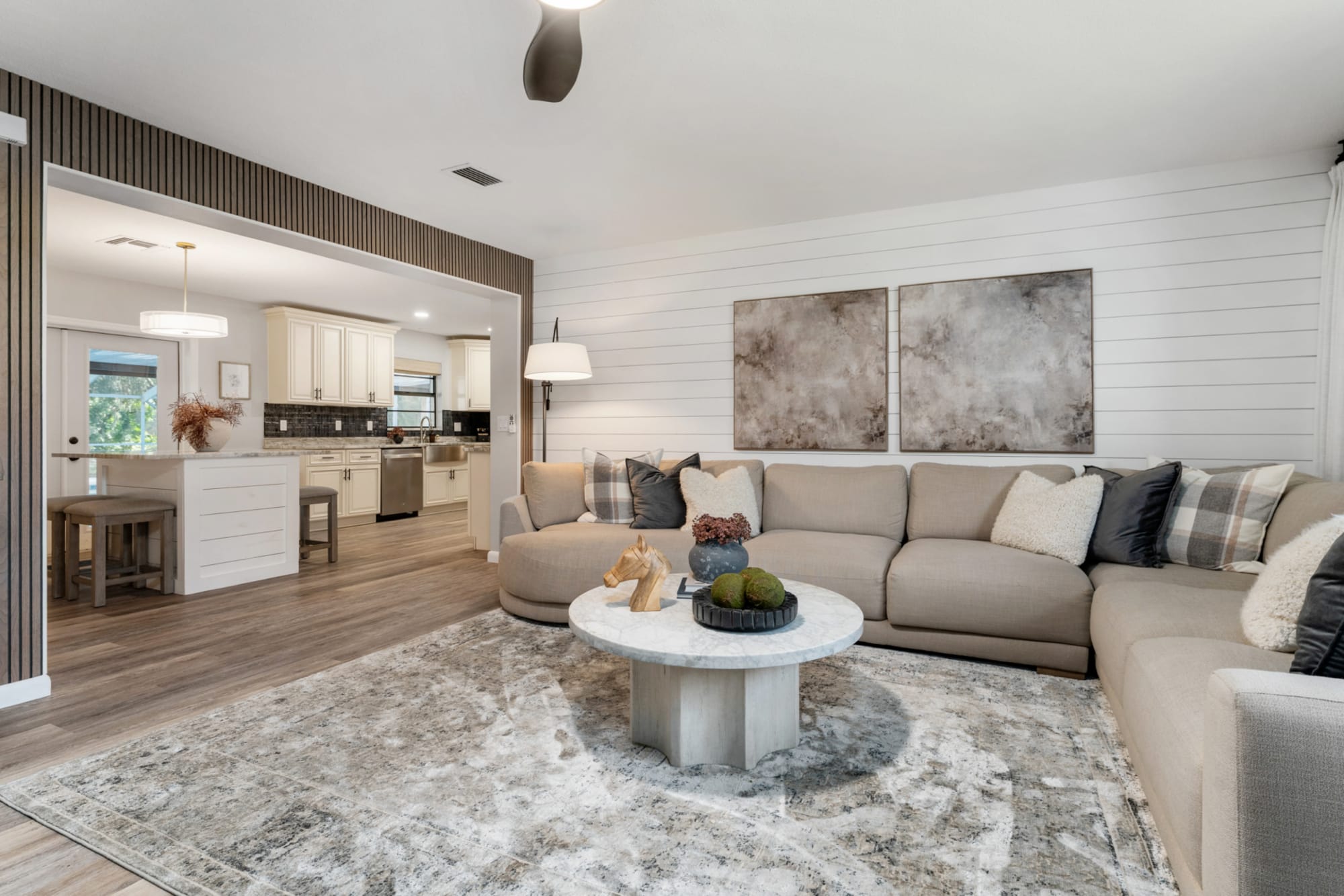 Grandover sectional in Kelli Bateman's living room