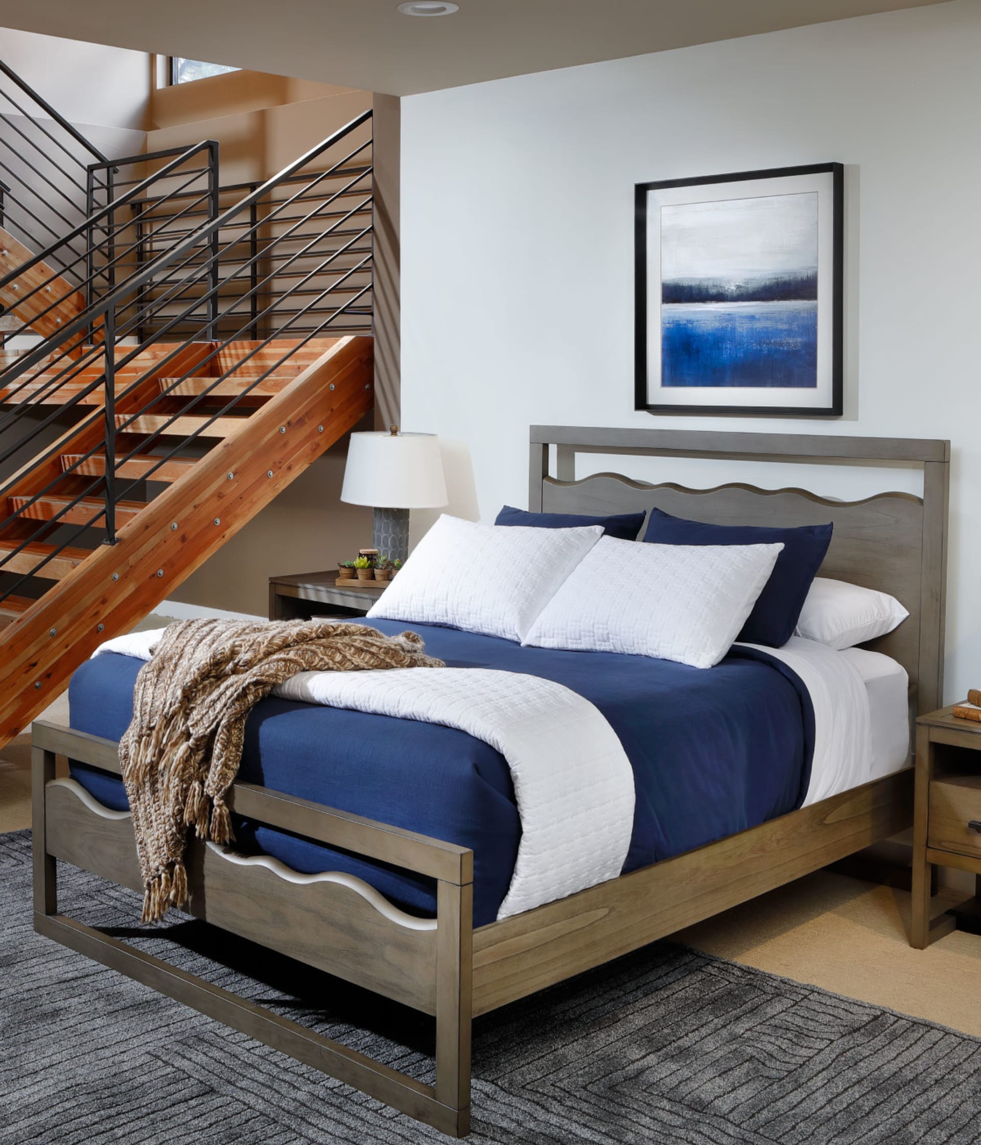 Lavita Panel Bed