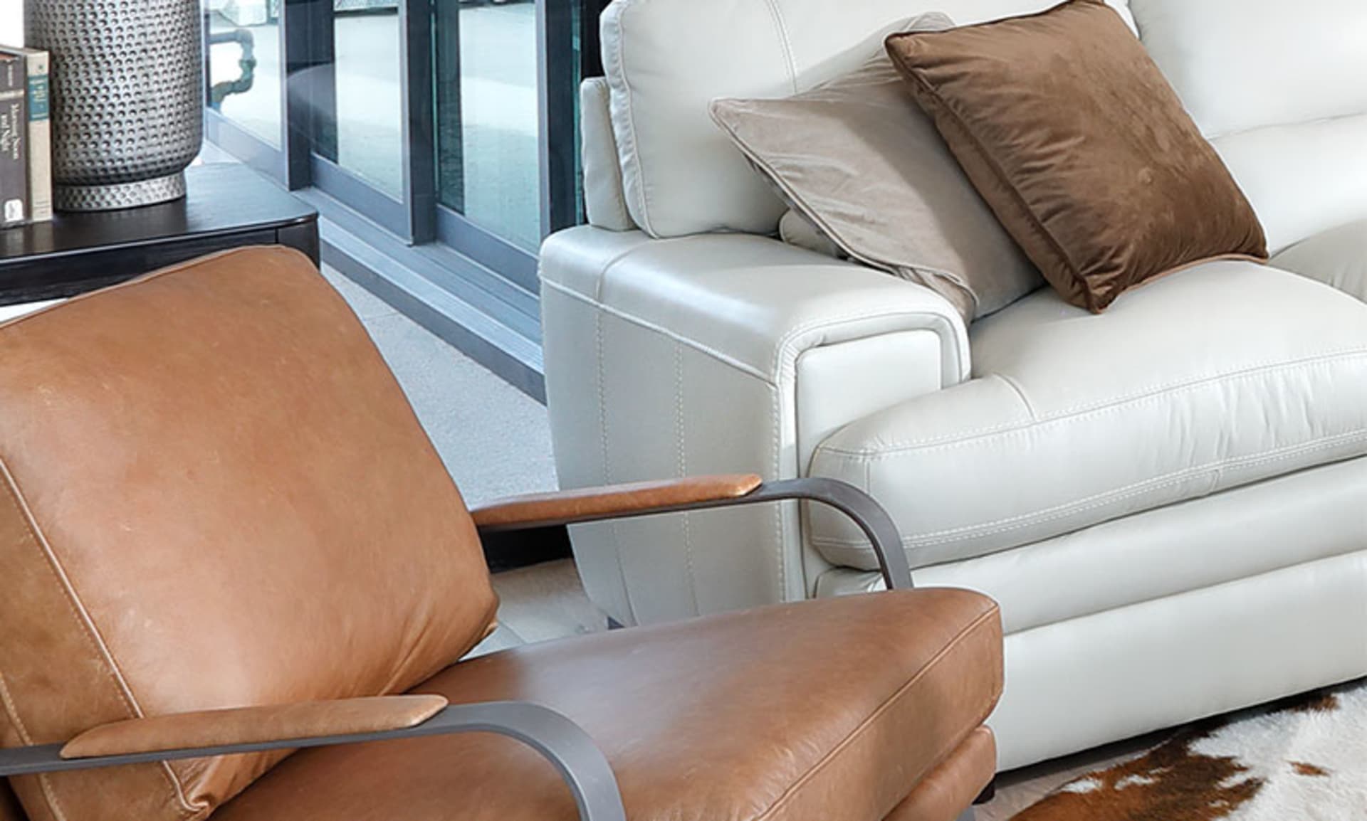 Furniture Featuring Leather Upholstery