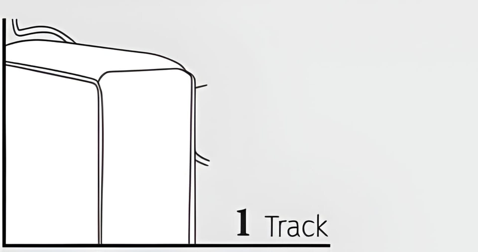 Diagram of types of sofa arms