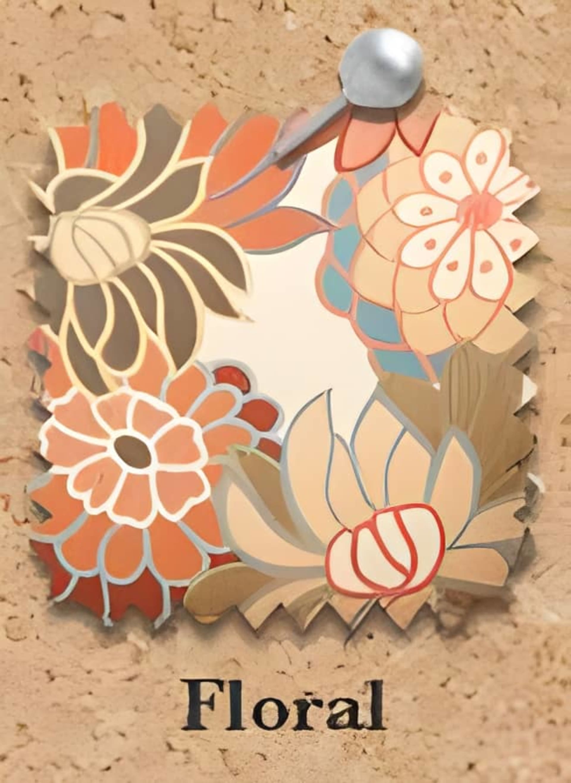 Graphic of fabric patterns
