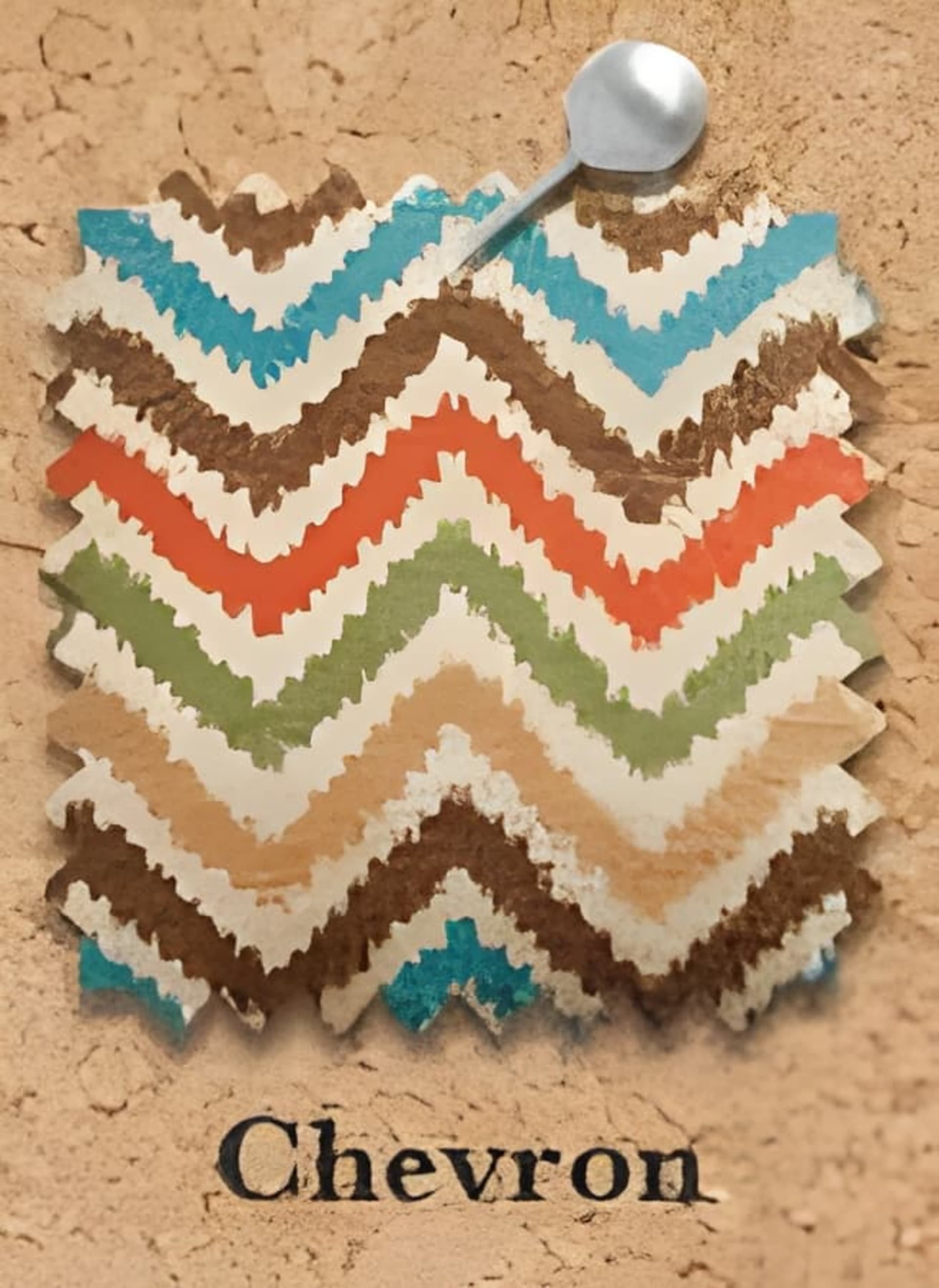 Graphic of fabric patterns