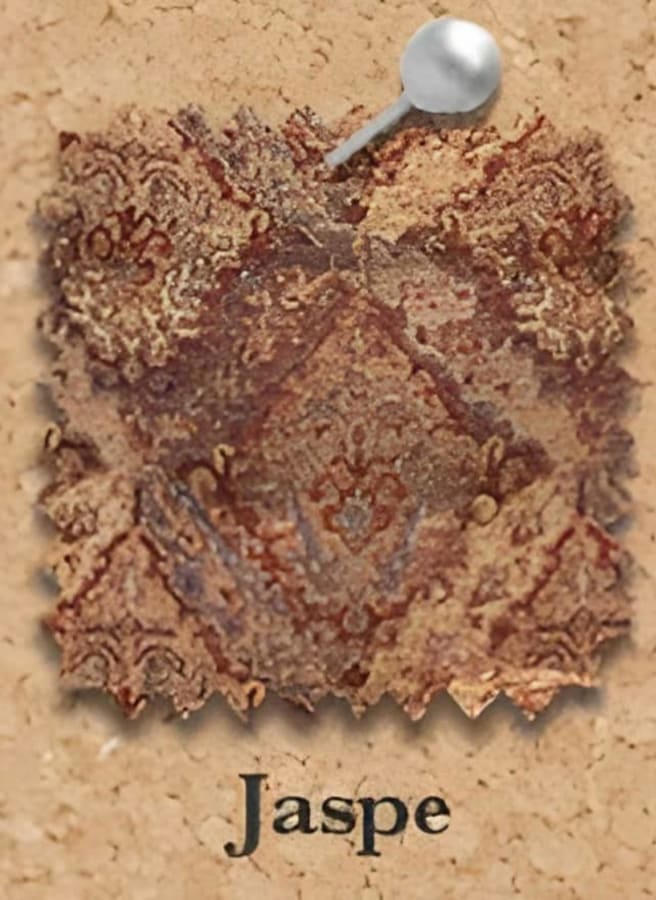 Graphic of fabric patterns