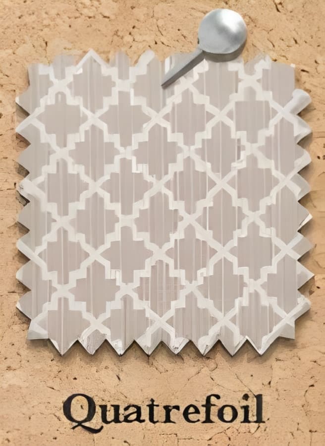 Graphic of fabric patterns